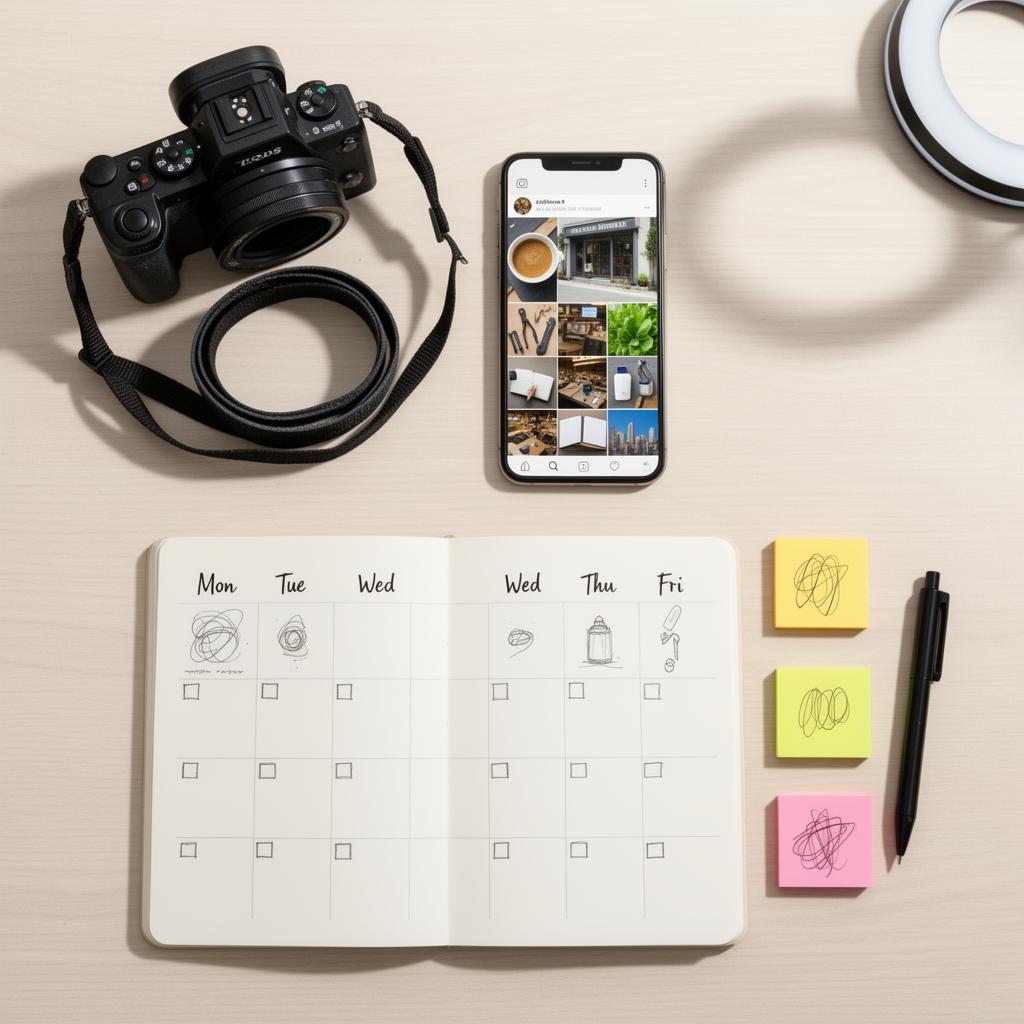 Weekly post and photo strategy